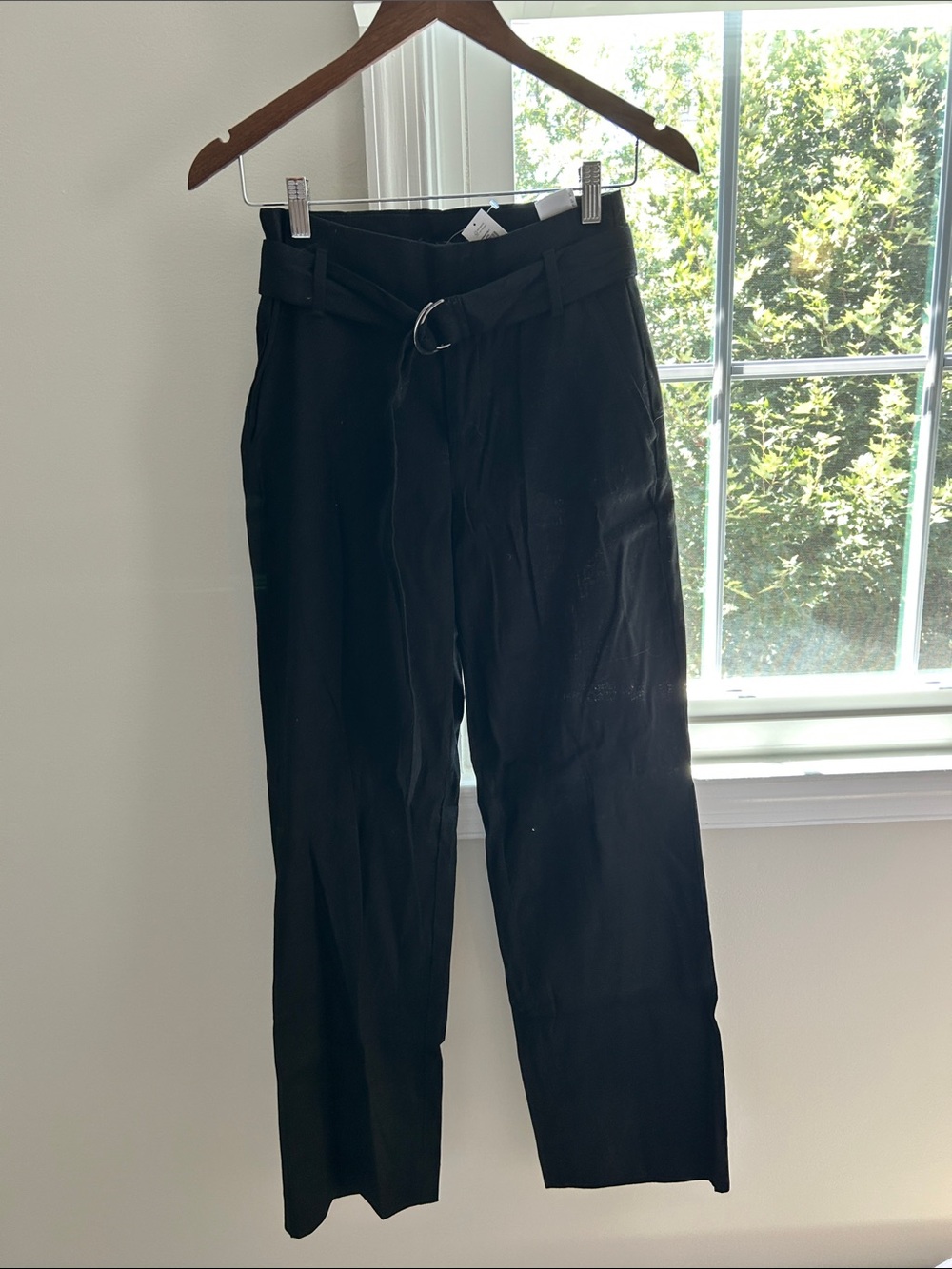 Banana Republic High-Waist Belted Trousers